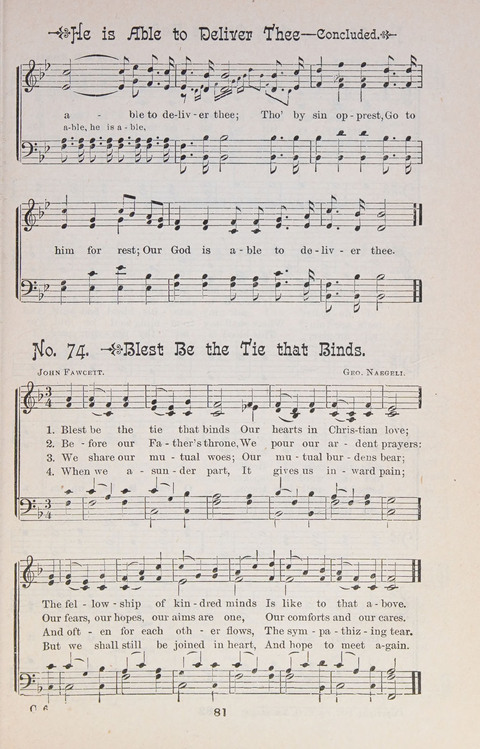 Triumphant Songs Nos. 1 and 2 Combined page 81