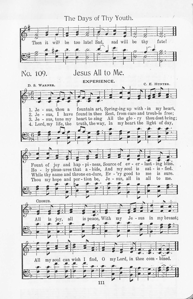 Truth in Song: for General Gospel Work page 109
