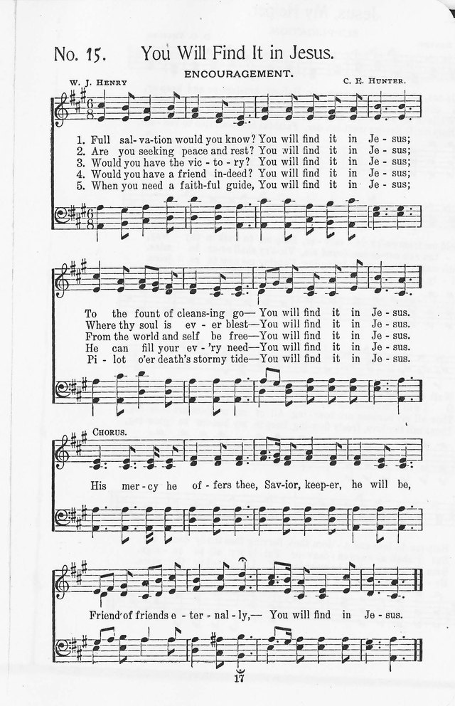Truth in Song: for General Gospel Work page 15