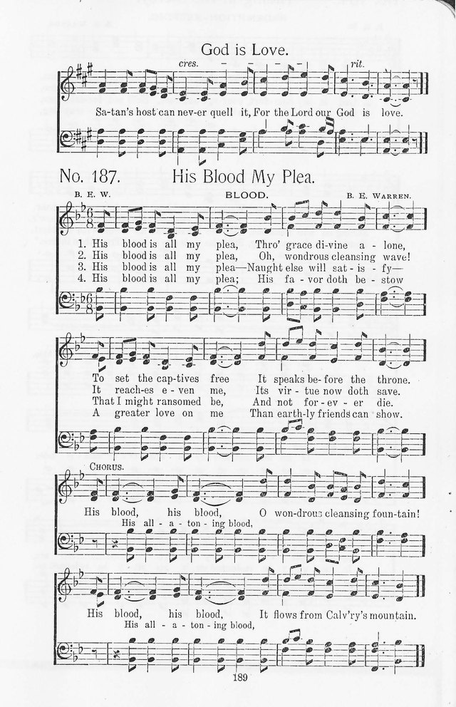 Truth in Song: for General Gospel Work page 187