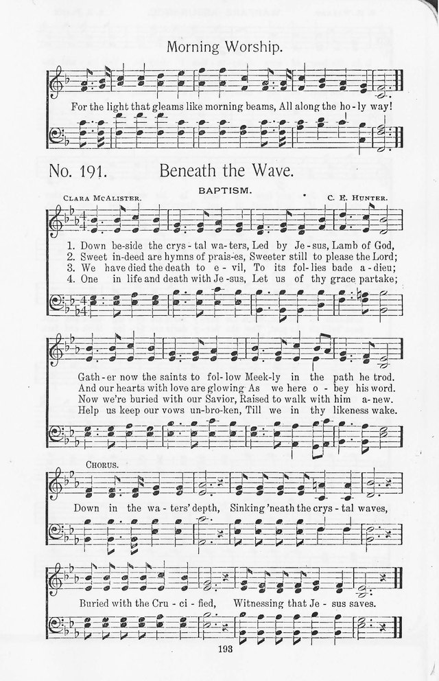 Truth in Song: for General Gospel Work page 191