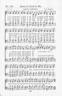 Jesus Is Good To Me Hymnary Org