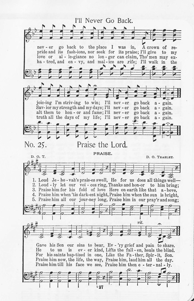 Truth in Song: for General Gospel Work page 25
