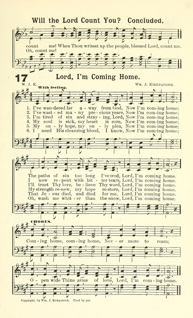 Tabernacle Songs page 22