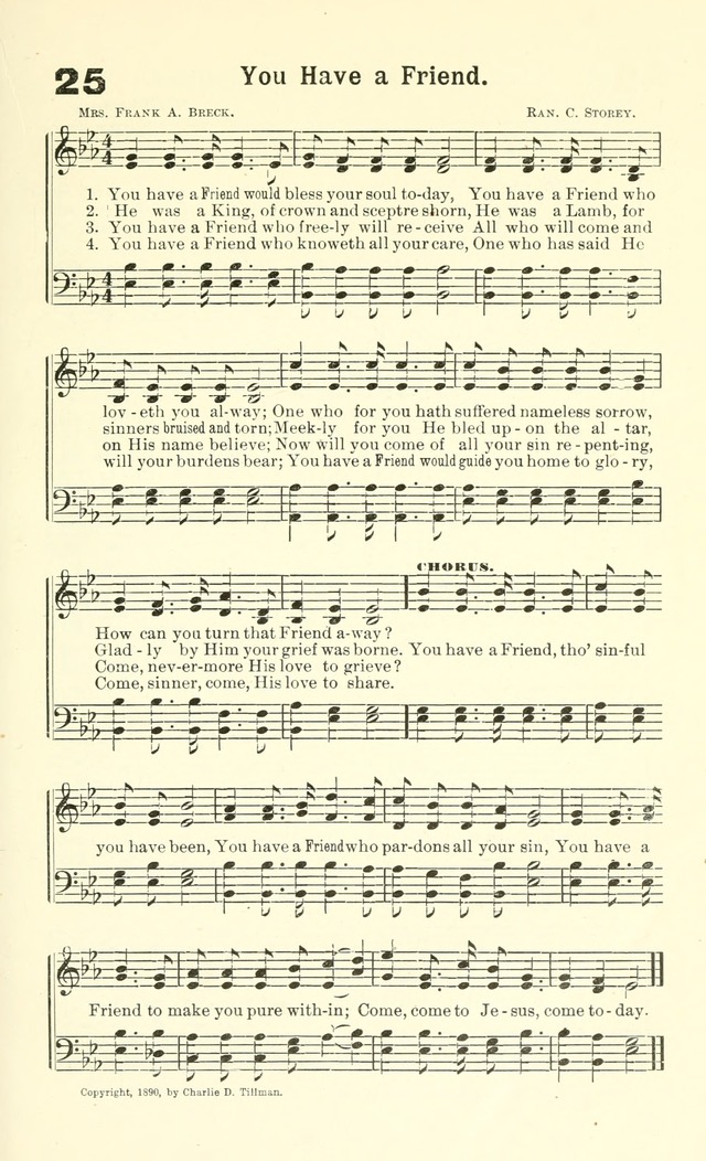 Tabernacle Songs page 30