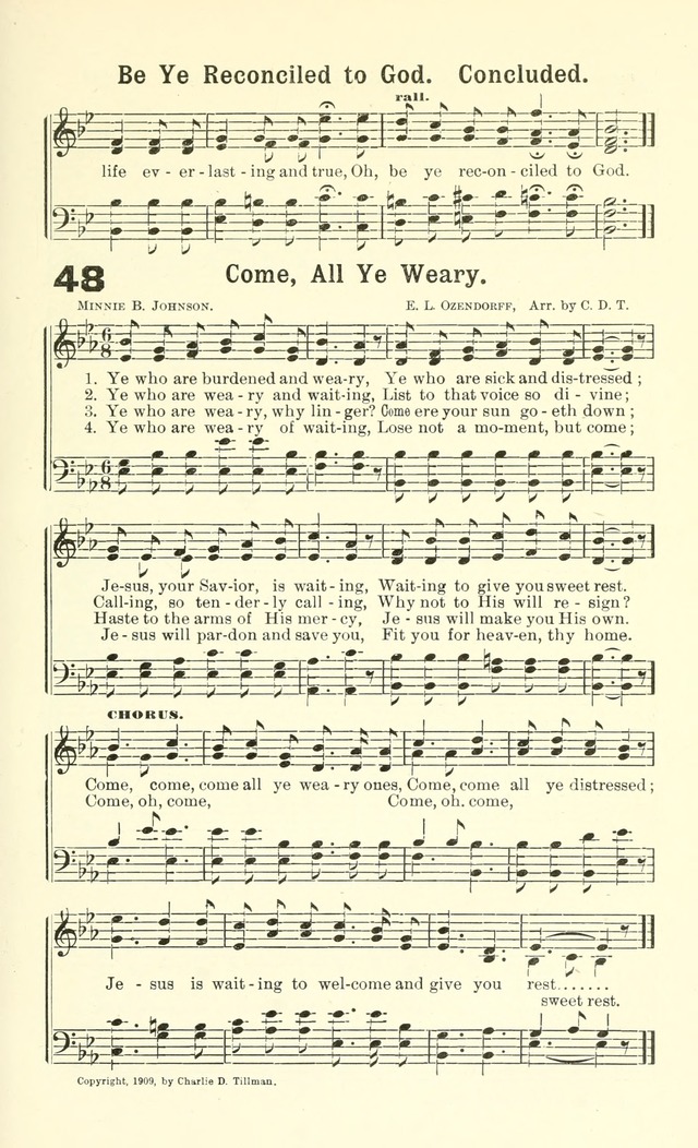 Tabernacle Songs page 50