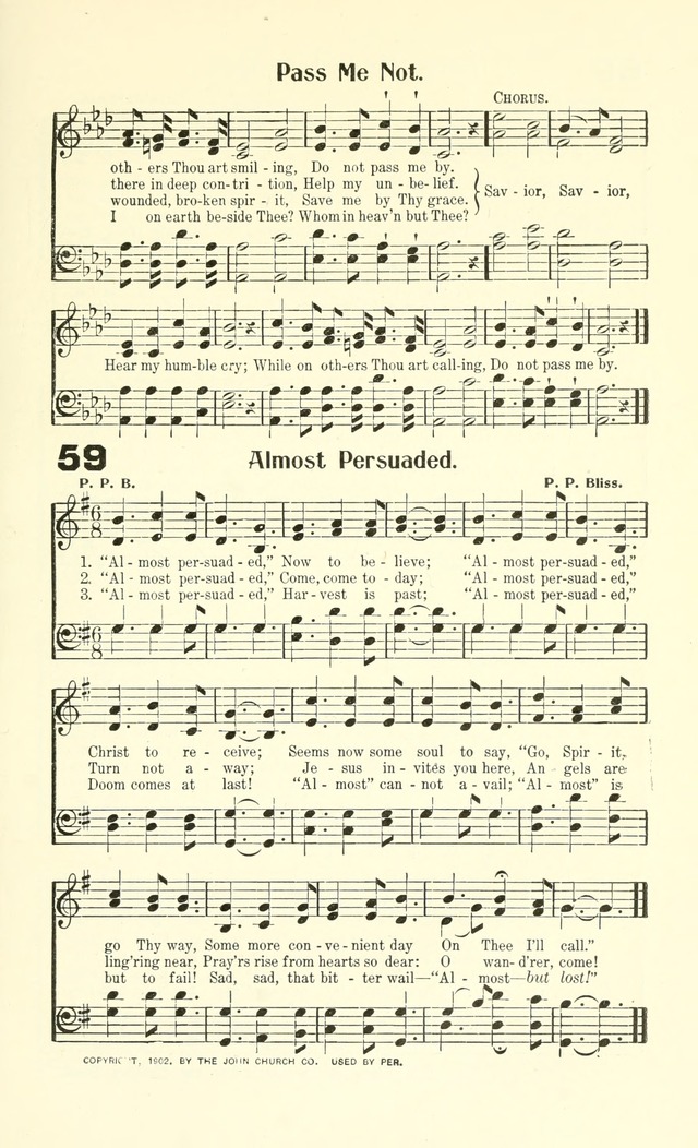 Tabernacle Songs page 58