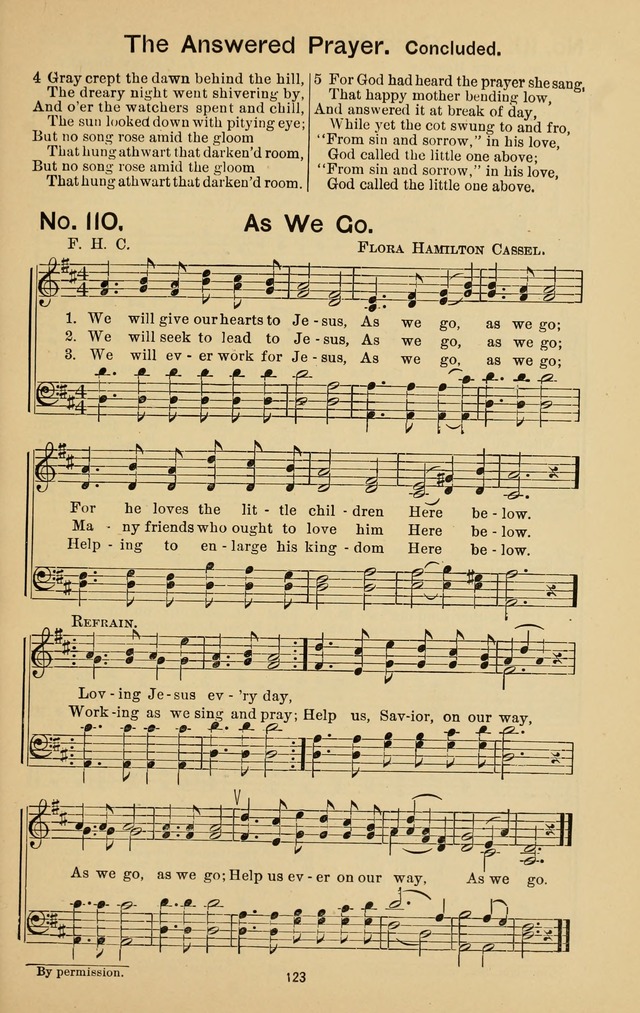 Triumphant Songs No.3 page 123