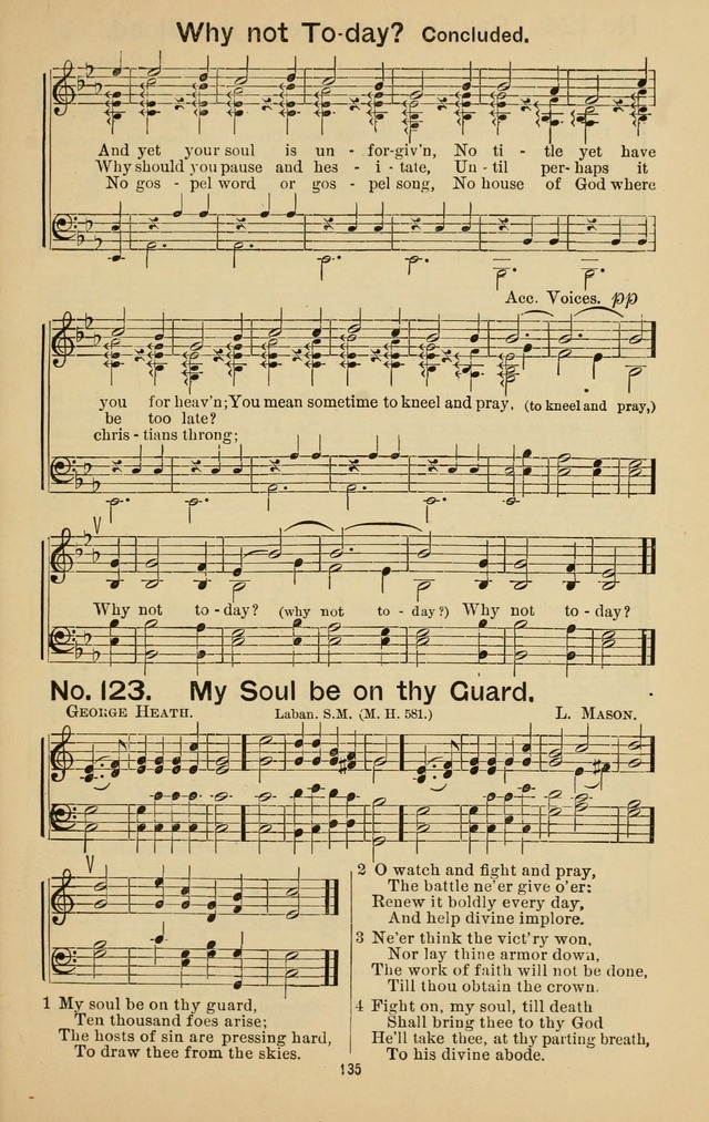Triumphant Songs No.3 page 135