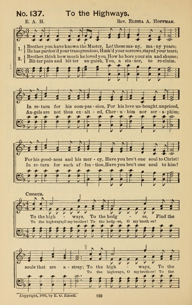 Triumphant Songs No.3 page 150