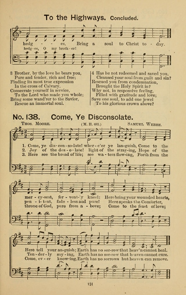 Triumphant Songs No.3 page 151