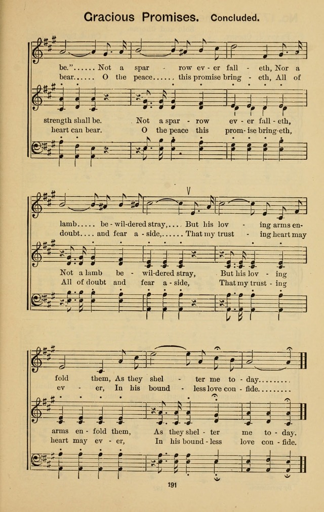 Triumphant Songs No.3 page 191