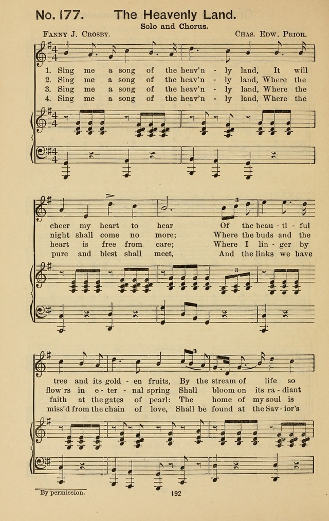 Triumphant Songs No.3 page 192