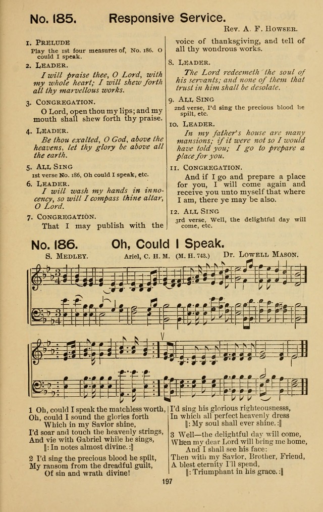 Triumphant Songs No.3 page 197