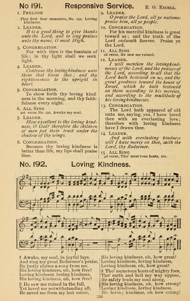 Triumphant Songs No.3 page 200