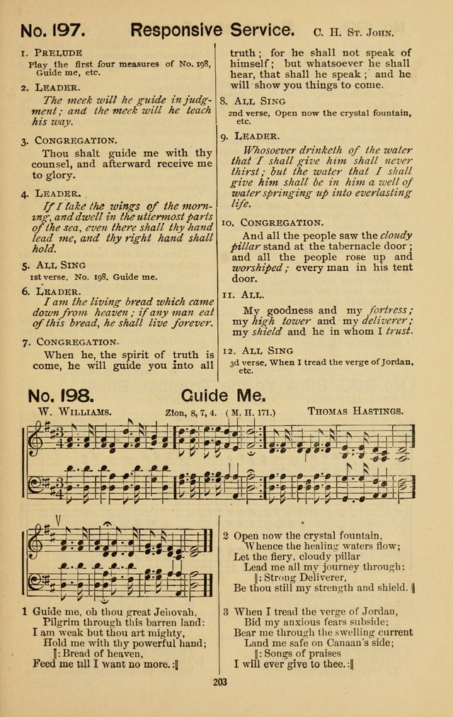 Triumphant Songs No.3 page 203