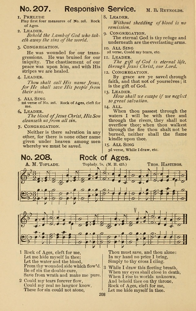 Triumphant Songs No.3 page 208