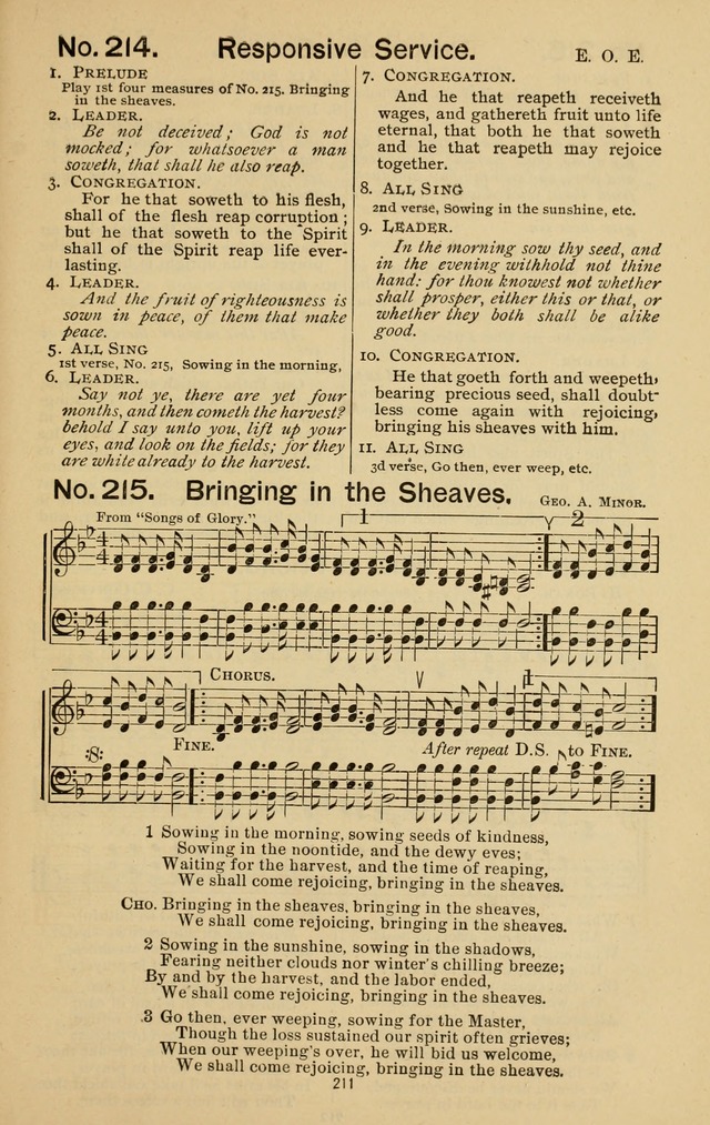 Triumphant Songs No.3 page 211