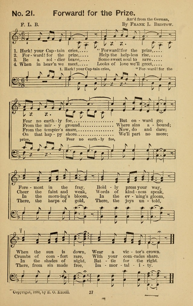 Triumphant Songs No.3 page 27