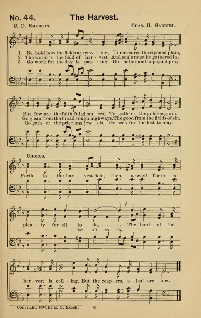 Triumphant Songs No.3 page 51