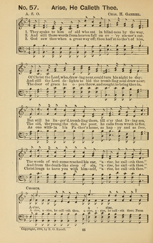 Triumphant Songs No.3 page 66