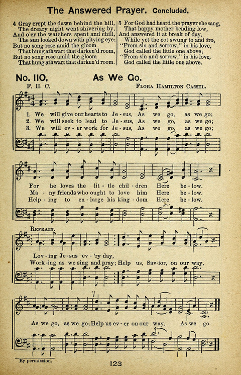 Triumphant Songs Nos. 3 and 4 Combined page 123