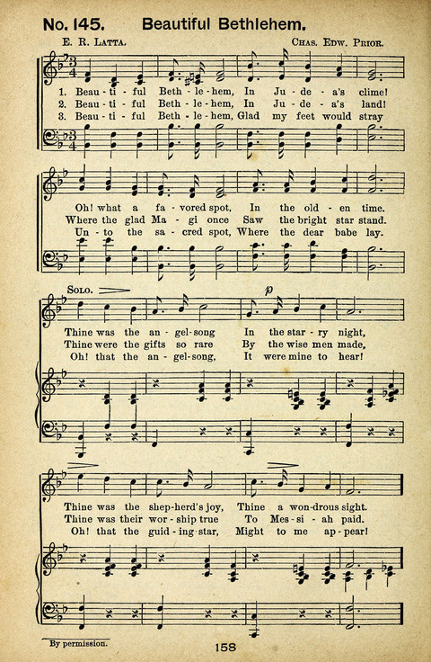Triumphant Songs Nos. 3 and 4 Combined page 158