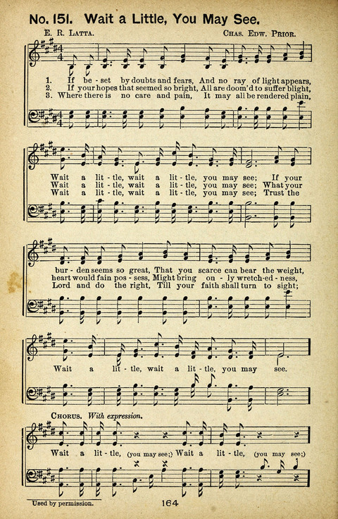 Triumphant Songs Nos. 3 and 4 Combined page 164