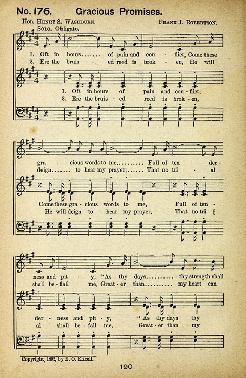 Triumphant Songs Nos. 3 and 4 Combined page 190