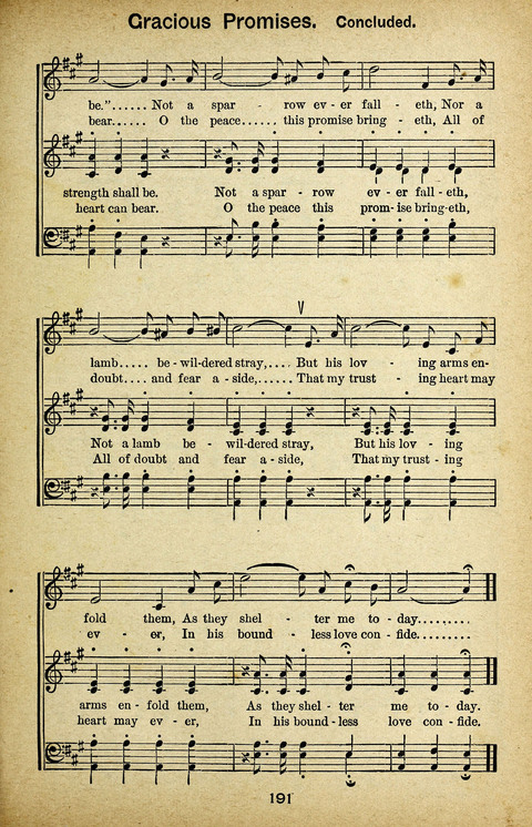 Triumphant Songs Nos. 3 and 4 Combined page 191