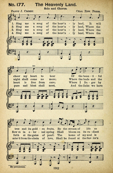 Triumphant Songs Nos. 3 and 4 Combined page 192