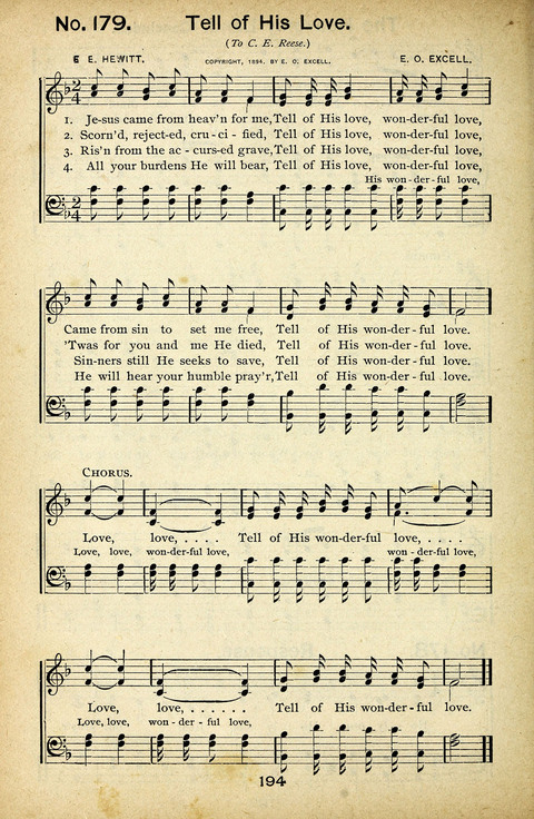 Triumphant Songs Nos. 3 and 4 Combined page 194