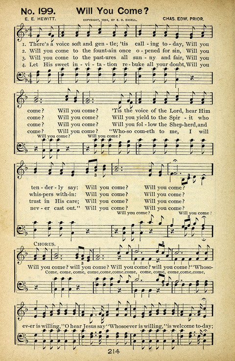 Triumphant Songs Nos. 3 and 4 Combined page 214