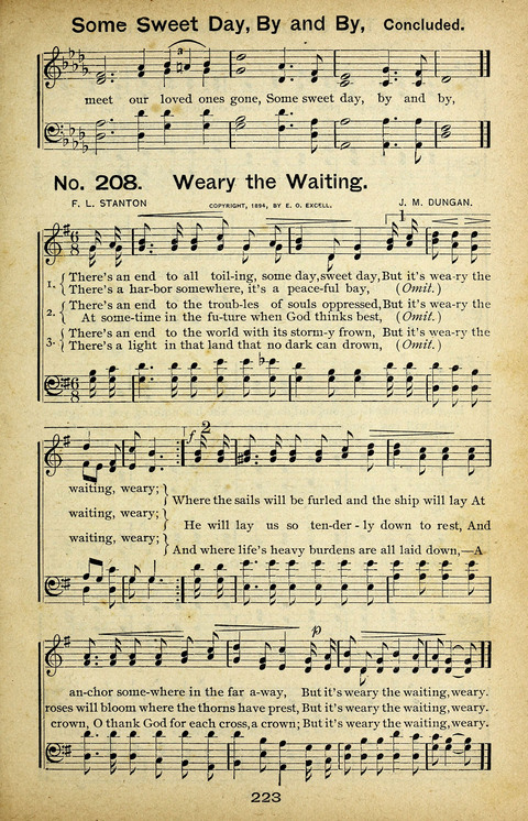 Triumphant Songs Nos. 3 and 4 Combined page 223
