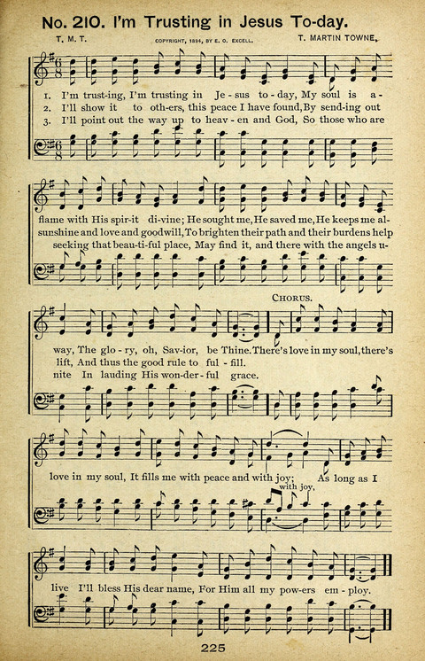 Triumphant Songs Nos. 3 and 4 Combined page 225