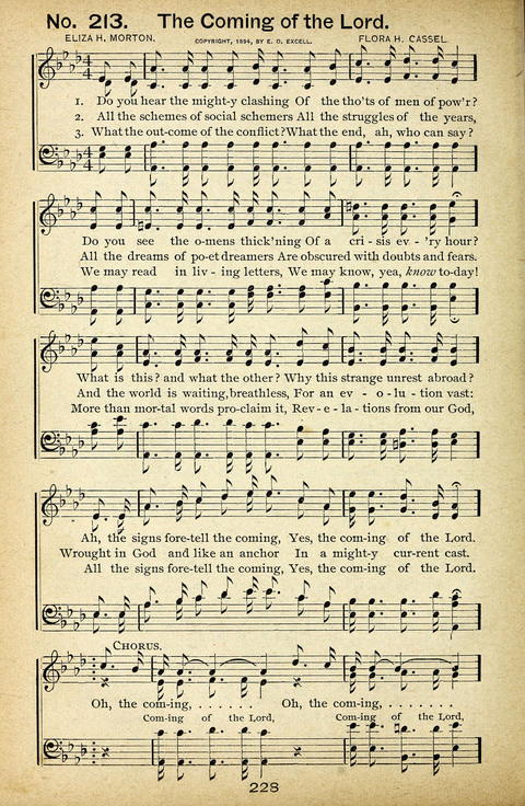 Triumphant Songs Nos. 3 and 4 Combined page 228