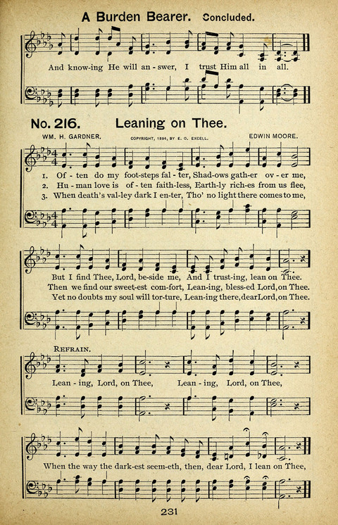 Triumphant Songs Nos. 3 and 4 Combined page 231