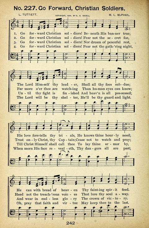 Triumphant Songs Nos. 3 and 4 Combined page 242