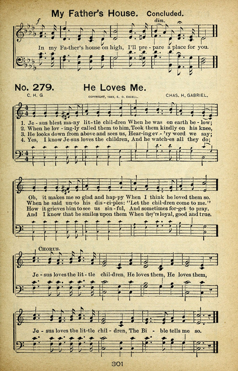 Triumphant Songs Nos. 3 and 4 Combined page 301