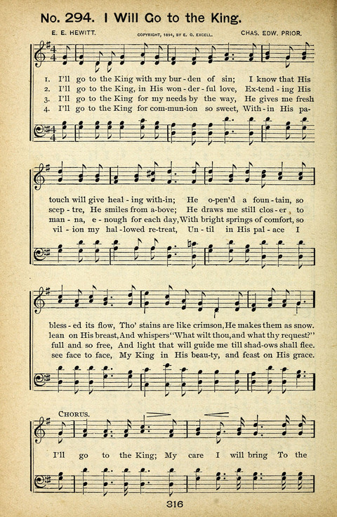 Triumphant Songs Nos. 3 and 4 Combined page 316