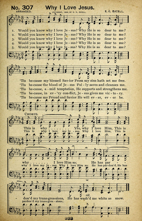 Triumphant Songs Nos. 3 and 4 Combined page 333