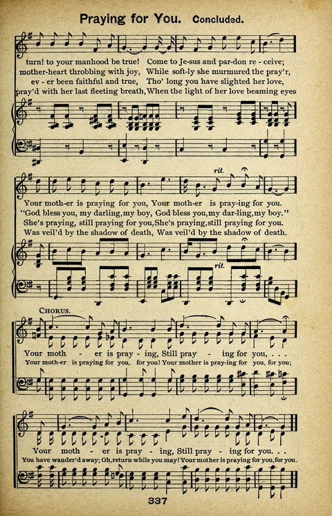 Triumphant Songs Nos. 3 and 4 Combined page 337
