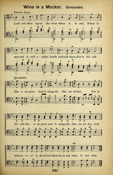 Triumphant Songs Nos. 3 and 4 Combined page 381