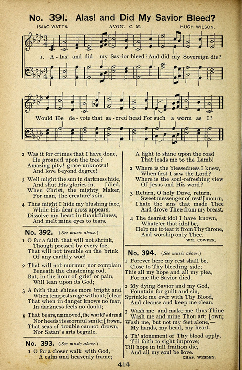 Triumphant Songs Nos. 3 and 4 Combined page 414