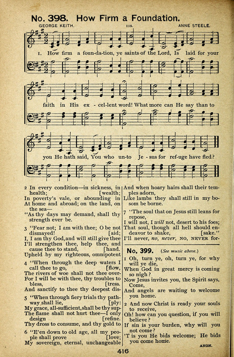 Triumphant Songs Nos. 3 and 4 Combined page 416