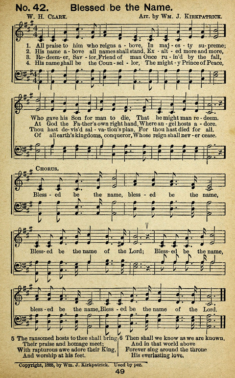 Triumphant Songs Nos. 3 and 4 Combined page 49