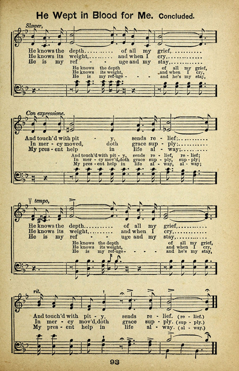 Triumphant Songs Nos. 3 and 4 Combined page 93