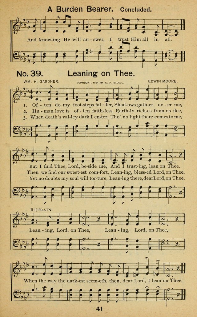 Triumphant Songs No.4 page 40
