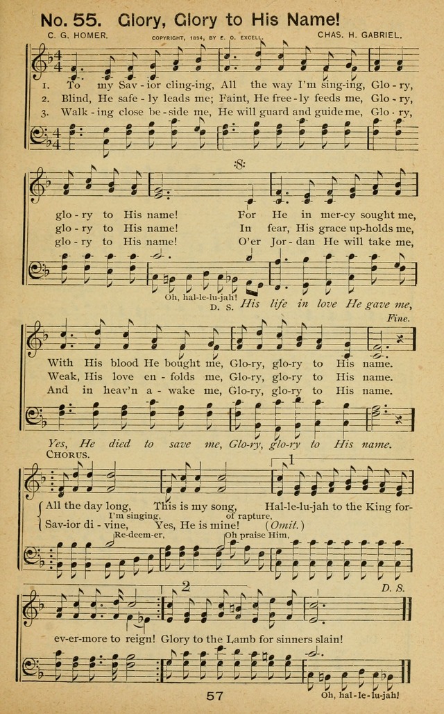 Triumphant Songs No.4 page 56