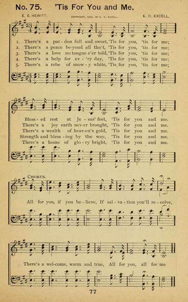 Triumphant Songs No.4 page 76
